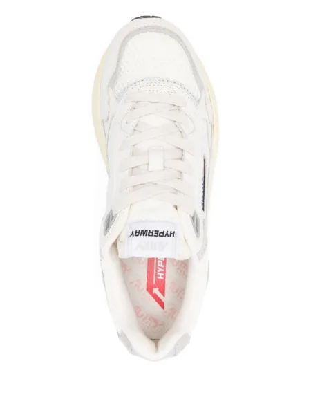Sneakerși Autry din piele alb
