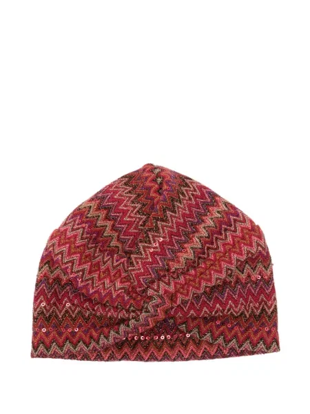Czapka dziecięca Missoni czerwona