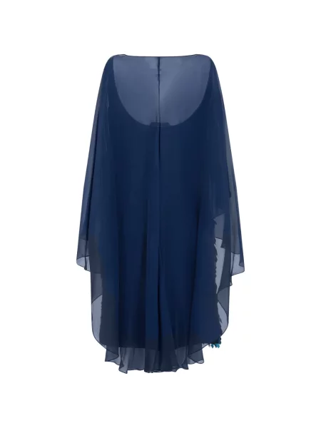 Rochie mini Alberta Ferretti cu paiete albastru