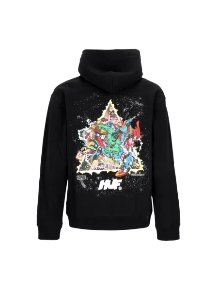Bluza z kapturem Huf z kapturem czarna