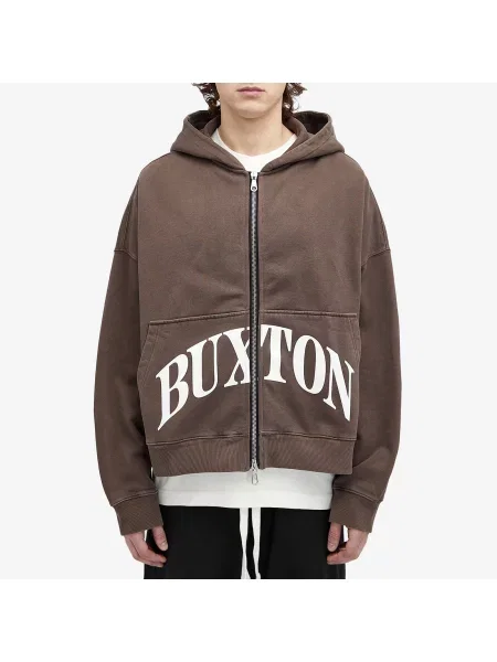 Bluza z kapturem Cole Buxton brązowa