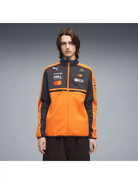 Kurtka softshell PUMA x McLAREN RACING Replica Odzież S pomarańczowy