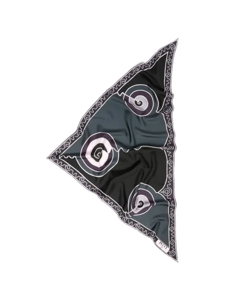 Fular Pucci cu imagine negru