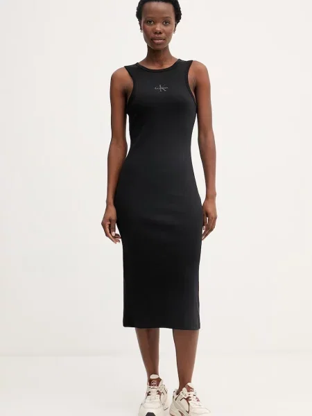 Calvin Klein Jeans sukienka czarna