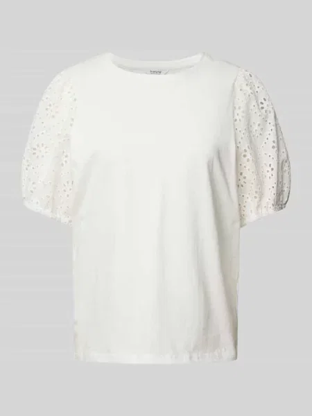 T-shirt z rękawem o dł. B.young biała