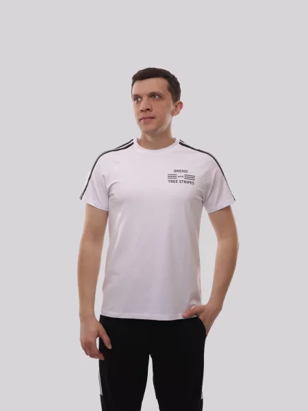 Футболка LUMO віскоза/поліестер білий