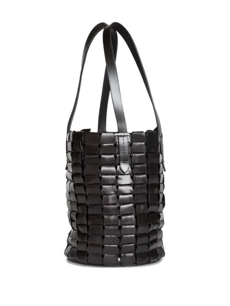 Geantă bucket Dragon Diffusion din piele negru