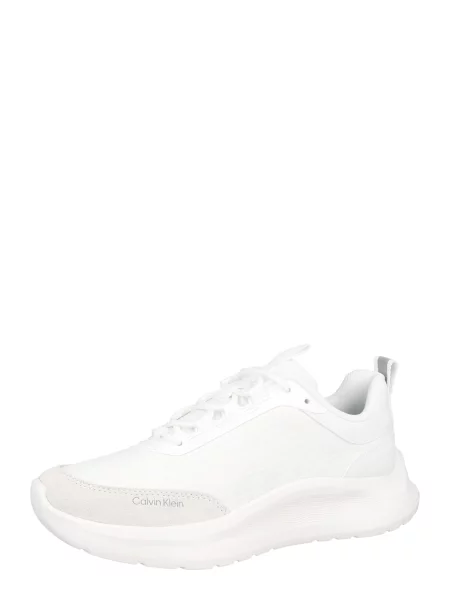 Sneakers Calvin Klein Light Eva Runn Laceup Aop alb