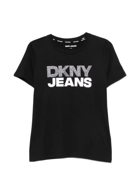 Tricou Dkny cu imagine negru