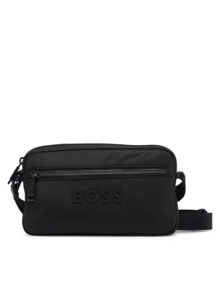 BOSS taška cez rameno pánska Catch čierna