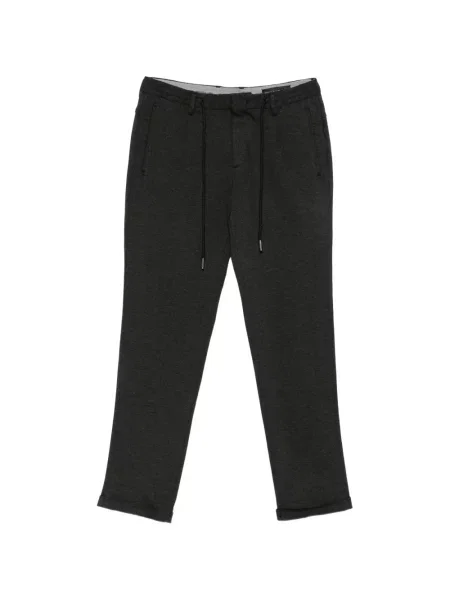 Pantaloni Karl Lagerfeld alergare cu cordon gri