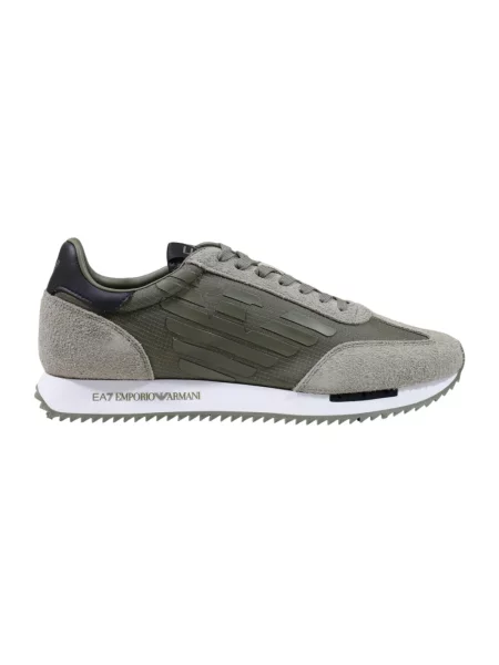 Sneakersy Emporio Armani Ea7 zielone