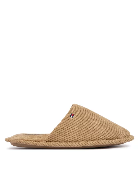 Tommy Hilfiger Copati Corduroy House Shoes bež