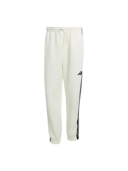 Adidas pantaloni de trening Stadium cu imprimeu bej