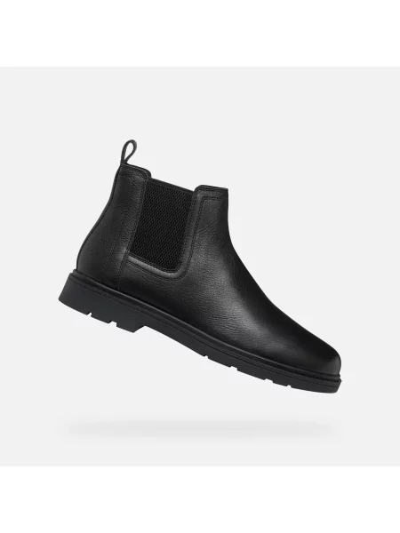 Čevlji do gležnjev Geox črna