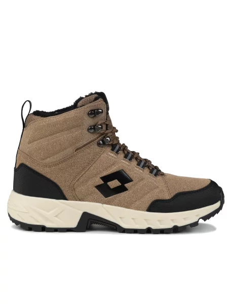 Buty zimowe trekkingowe ocieplane Lotto KETCHAM czarne