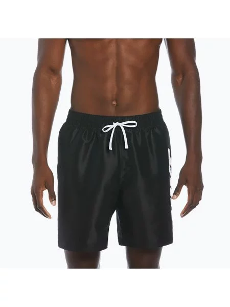 Szorty kąpielowe Nike Big Block 7" Volley black czarne