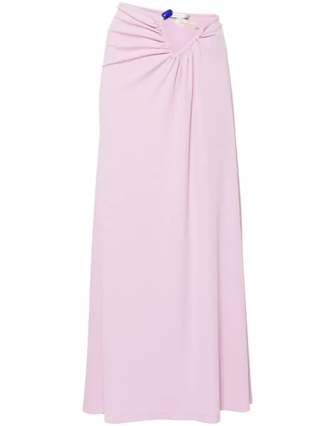 Fusta maxi Christopher Esber de cristal roz