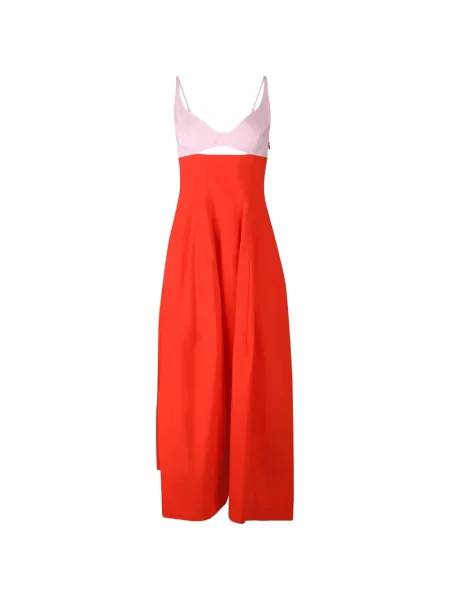 Elimina rochie midi Simkhai până la genunchi de costum roșu