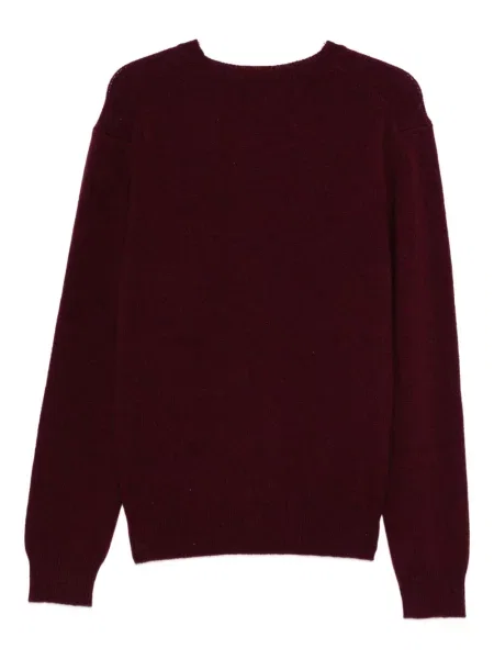 Pulover Baracuta cu broderie cu decolteu rotund
