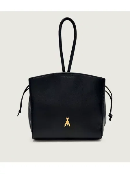 Rucsac Patrizia Pepe din piele negru