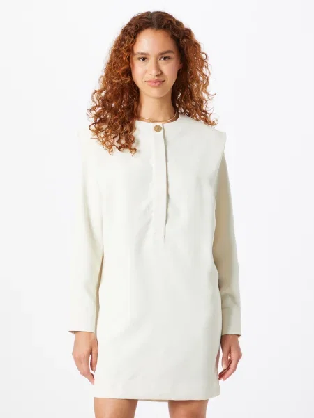 Warehouse Rochie natural alb
