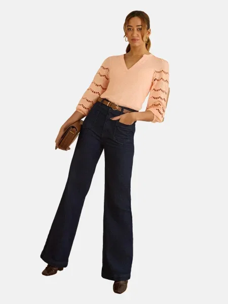 Love & roses Bluză pal roz