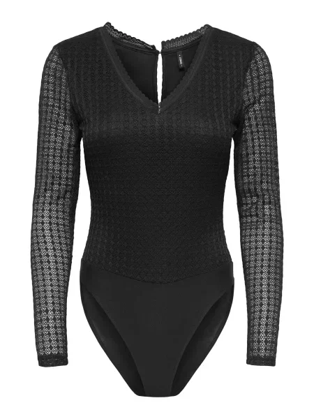 ONLY Tricou body ONLAYA' negru