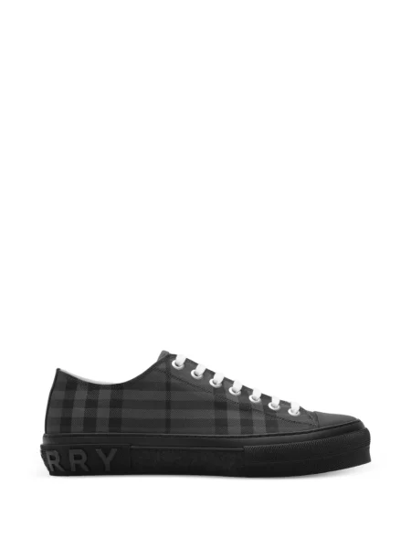Kockás sneaker Burberry fekete
