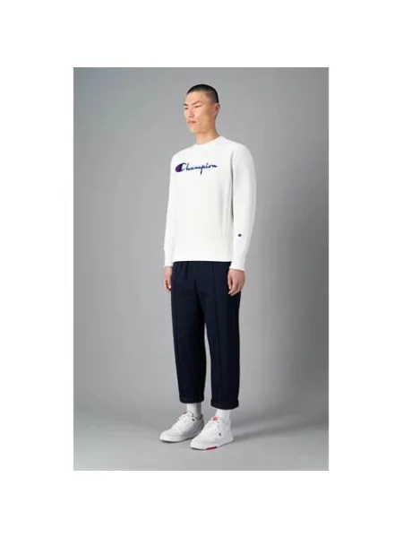 Bluza sportowa Champion Reverse Weave Embroidered Script Logo biała