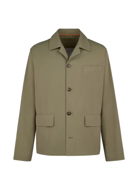 Cămașă Tod's de mătase verde