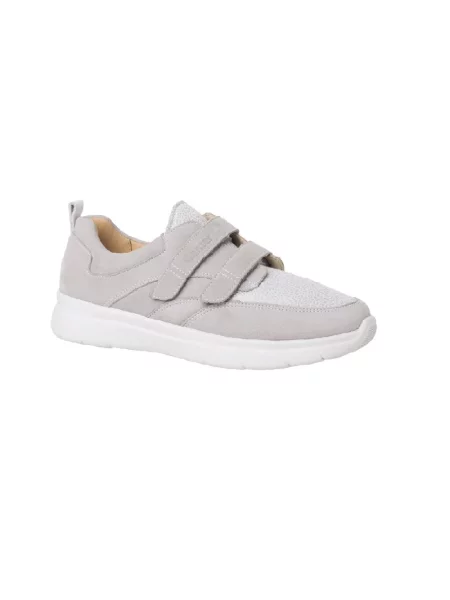 Sneakersy Ganter zamszowe szare