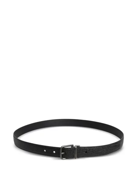Cu centură curea Dolce & Gabbana din piele negru