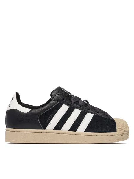 Sneakers adidas Superstar II W negru