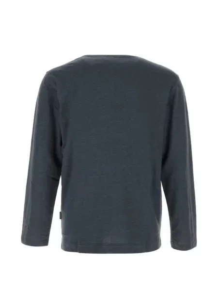 Lung tricou Closed albastru