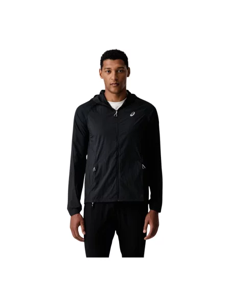 Kompaktowa kurtka Asics czarna