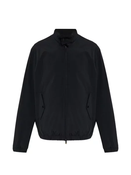 Geacă Moncler cu buzunare aplicate negru