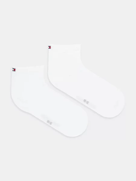 Tommy Hilfiger ponožky s bavlnou bílé