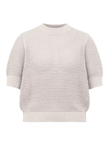 Sweter Drykorn wełniany beżowy