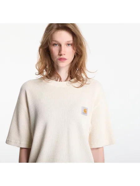 Тениска Carhartt WIP S/S Nelson Waffle T-Shirt UNISEX Natural XXL
