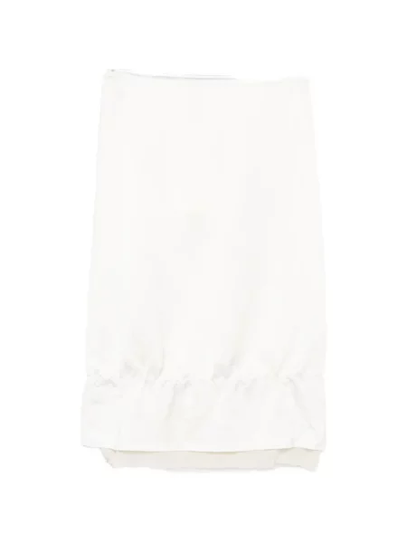 Fustă midi Toteme alb