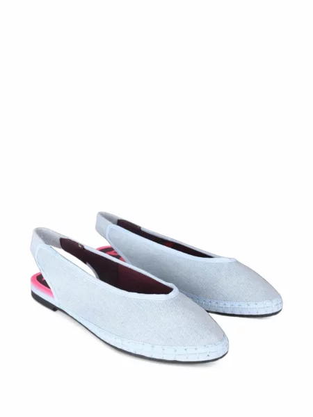 Balerini Flabelus slingback albastru