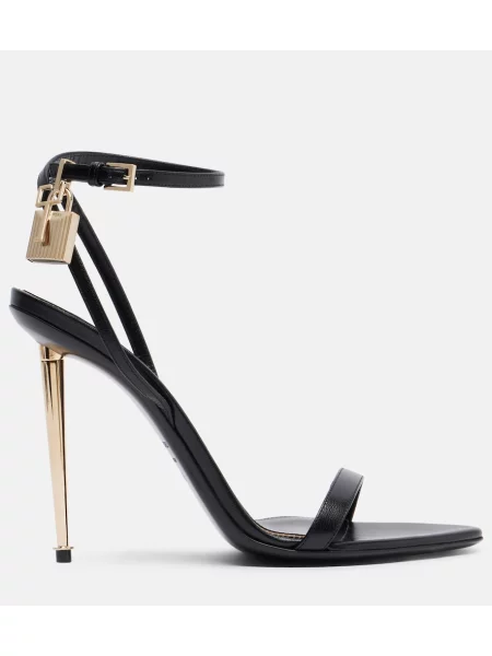 Sandale Tom Ford din piele negru