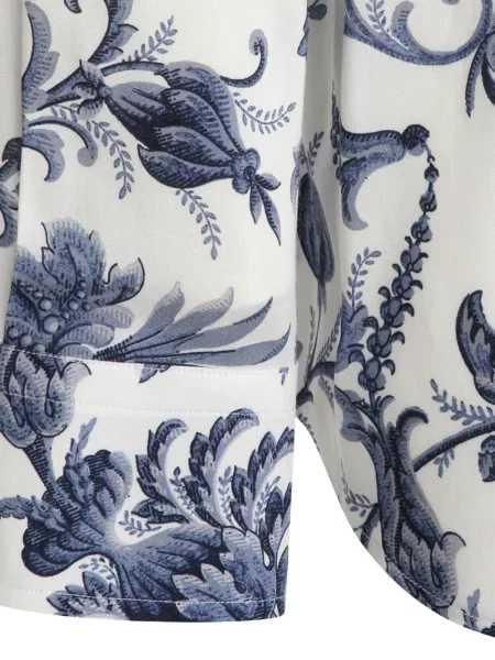 Cămașă Etro cu model floral alb