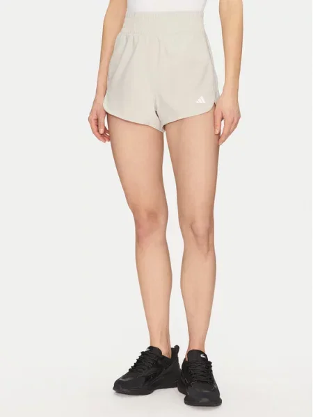 Adidas Pantaloni scurți sport Pacer Training bej
