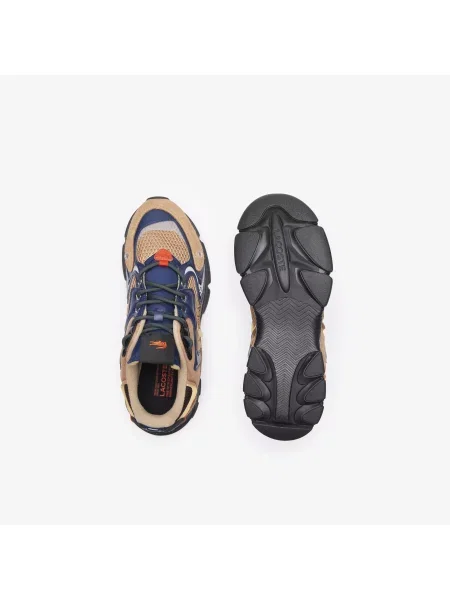 Lacoste Buty Sportowe Neo Textile brązowe