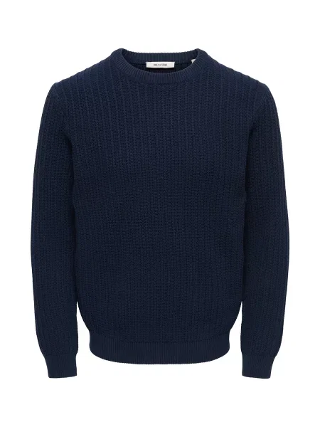 Only & Sons Pulover ONSTHEO bleumarin