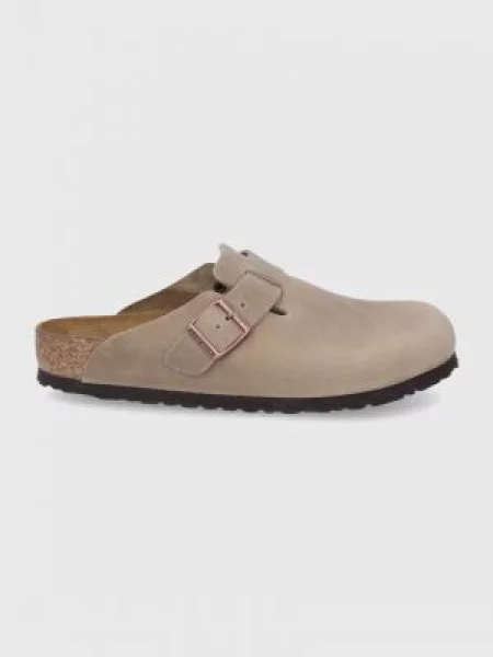 Pantofi Birkenstock din piele bej