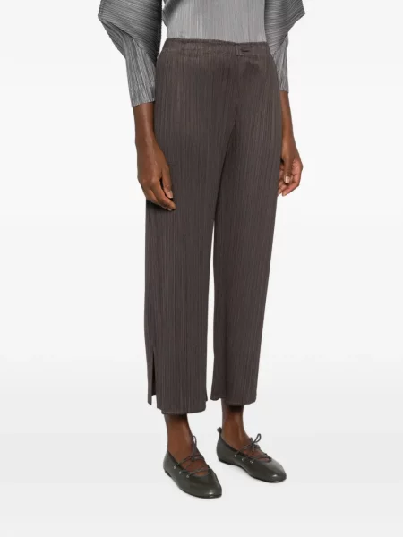 Pantaloni Pleats Please Issey Miyake gri