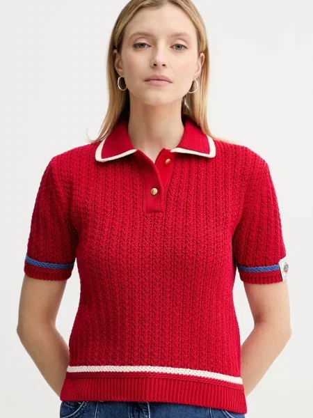 Bally pulover de rosu